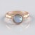 Anello in argento con Labradorite Verde Maniry (KM by Juwelo)
