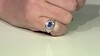Zilveren ring met een Nepal Kyaniet