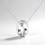 Collana in argento con Topazio Bianco (MONOSONO COLLECTION)
