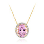 Collana in argento con Kunzite