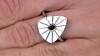 Anillo en plata con Espinela negra (MONOSONO COLLECTION)