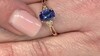 Bague en or et Tanzanite AAA (CIRARI)