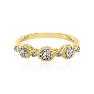 Bague en argent et Diamant I2 (I)