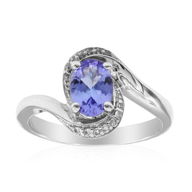 Anello in argento con Tanzanite