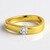 Anello in oro con Diamante SI1 (G) (Annette)