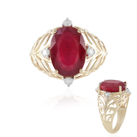 Bague en or et Rubis de Madagascar (SUHANA)