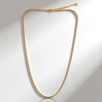 Collana in argento con Topazio Bianco