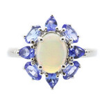 Australischer Opal-Goldring (CIRARI)
