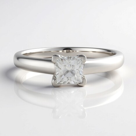 Anello in argento con Zircone
