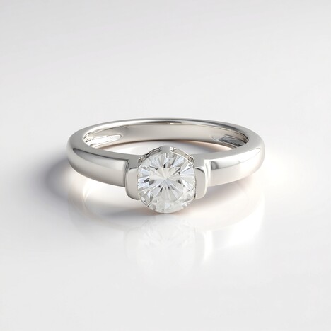 Anello in argento con Zircone
