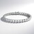 Bracciale in argento con Topazio Bianco (Adela Silber)
