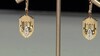 Pendientes en plata con Citrino