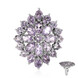Lavendel-Amethyst-Silberring