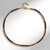 Collana in argento con Zircone Cognac