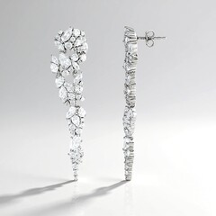 Orecchini in argento con Zircone (de Melo Essence)