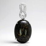 Ciondolo in argento con Opale Leopardo
