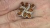 Anillo en plata con Citrino (Dallas Prince Designs)