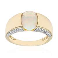 Bague en or et Opale Welo