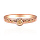 Anello in oro con Diamante Rose de France SI1 di Argyle (Annette)