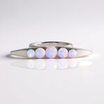 Bague en argent et Opale Welo (de Melo Essence)