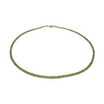 Collar en oro con Demantoide de Madagascar