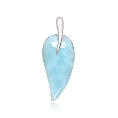 Ciondolo in argento con Larimar