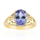 Anillo en oro con Tanzanita sin calentar