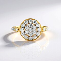 Anello in oro con Diamante SI2 (H) (de Melo Gold)