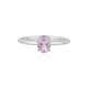 Bague en argent et Kunzite
