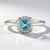 Anello in argento con Zircone Ratanakiri