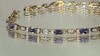 Bracelet en or et Tanzanite AAA (CIRARI)