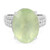 Anello in argento con Prehnite