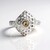 Anillo en plata con Diamante champán I2 (Ornaments by de Melo)