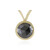 9K Black Diamond Gold Pendant