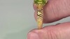 Anillo en plata con Peridoto (de Melo Essence)