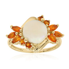Opal-Goldring