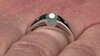 Bague en argent et Grandidierite