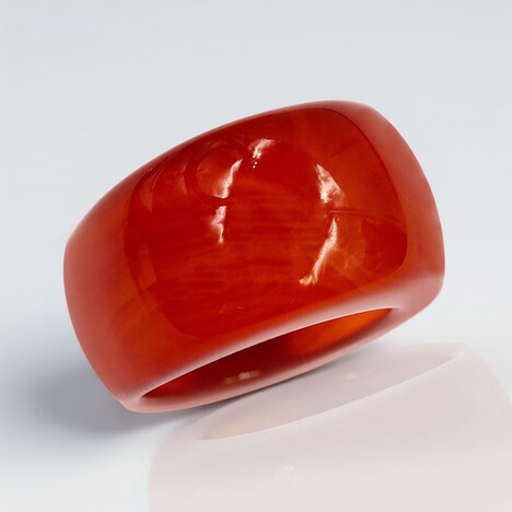 Anello con Agata Rossa
