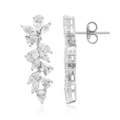 Pendientes en plata con Zircón (de Melo Essence)