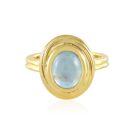 Bague en argent et Aigue-marine Ofiki