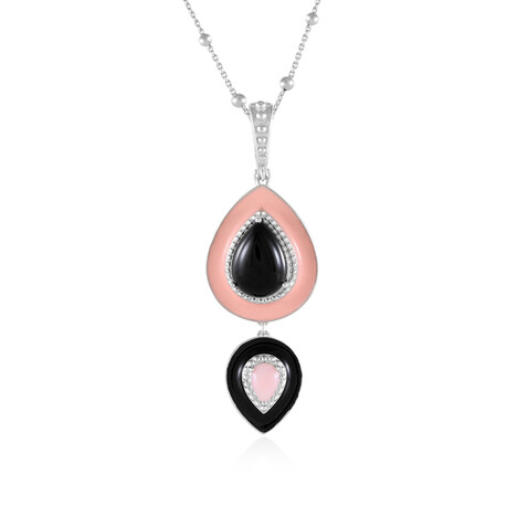 Collana in argento con Onice Nero (Dallas Prince Designs)