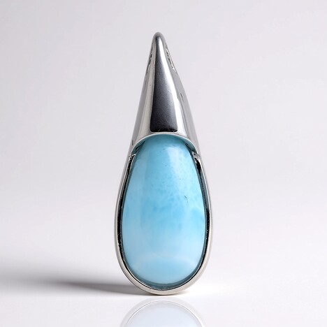 Ciondolo in argento con Larimar