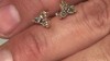 Pendientes en oro con Diamante rosa de Francia de Argyle SI1 (Annette)