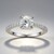 Anello in argento con Topazio Bianco