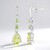 Orecchini in argento con Quarzo Ouro Verde
