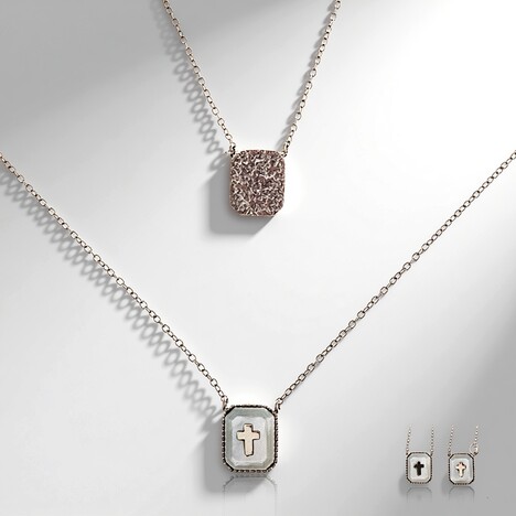 Collana in argento con Madreperla (Joias do Paraíso)
