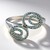 Anello in argento con Diamante Blu Royal