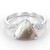 Anello in argento con Agata Botswana