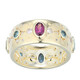Zilveren ring met een Londen-blauwe topaas (Adela Silber)