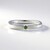 Anello in argento con Diamante Verde I2 (de Melo)
